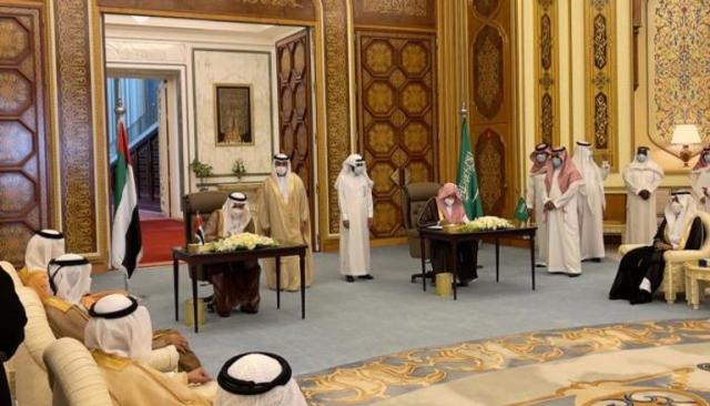 مراسم توقيع اتفاق تأسيس جمعية الصداقة البرلمانية