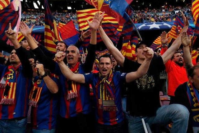 جماهير برشلونة