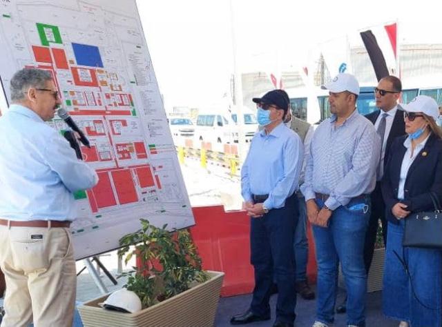وزير البترول طارق الملا يتفقد مشروع توسعات مصفاة تكرير ميدور بالأسكندرية