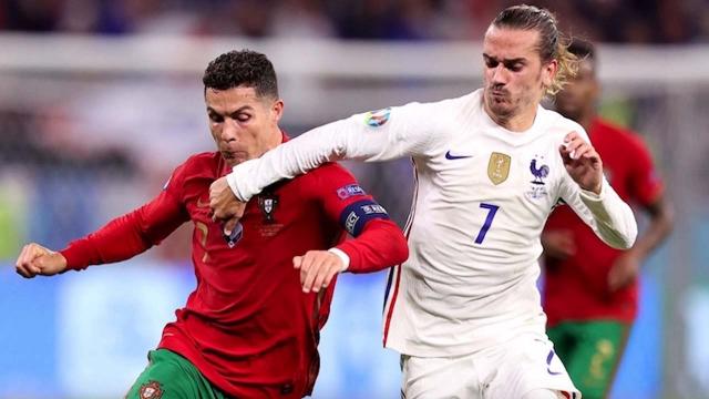 منتخب بلجيكا ومنتخب البرتغال