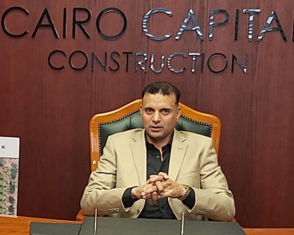 ياسر خلف رئيس مجلس إدارة شركة كايرو كابيتال للتطوير العقاري