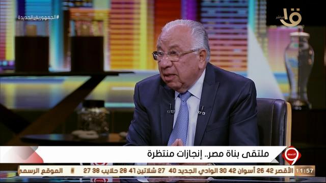  المهندس حسن عبد العزيز، رئيس ملتقى بناة مصر، ورئيس الاتحاد الإفريقي لمنظمات مقاولي التشييد والبناء