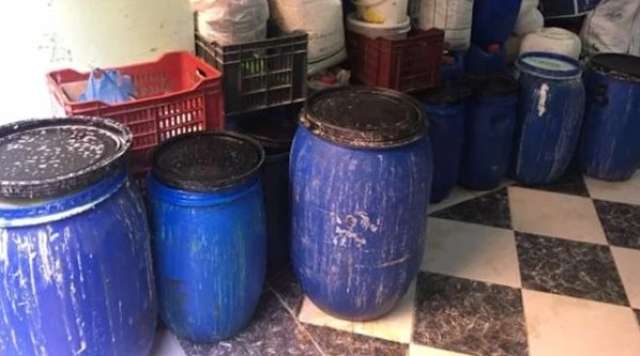 مصنع منظفات دون ترخيص