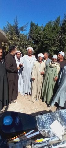 محرر الأموال مع الفلاحين بكفر الشيخ