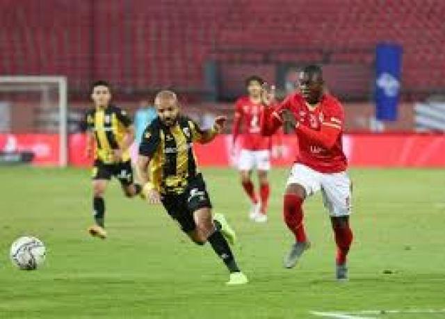 مباراة الاهلى والمقاولون العرب 