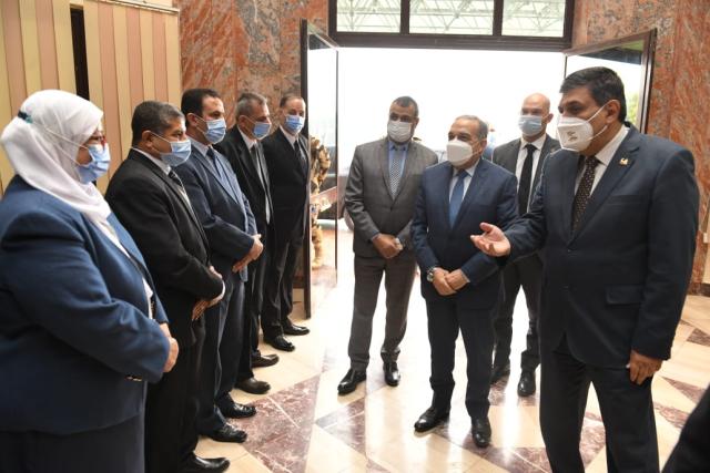 جانب من الزيارة