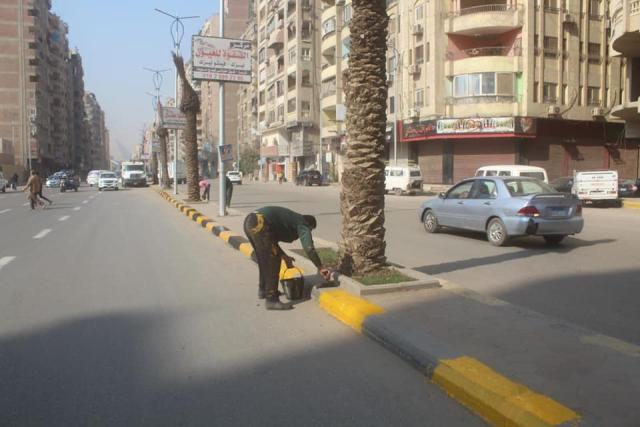 تنظيف شوارع الجيزة