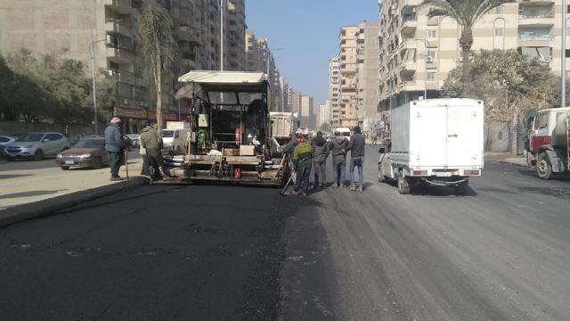 سفلتة الشوارع