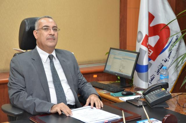 مصطفى أبو العزم ، عضو مجلس الإدارة المنتدب للجمعية المصرية للتأمين التعاونى