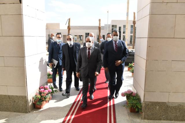 أول اجتماع بمقر الوزارة بالعاصمة الإدارية الجديدة