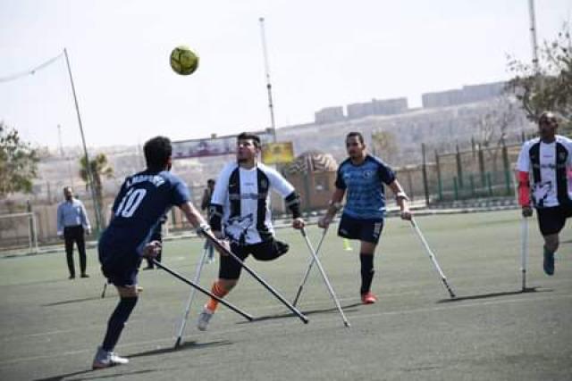جانب من المباراه