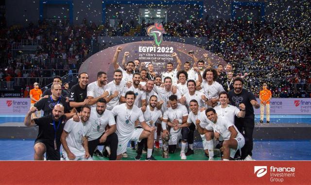 منتخب كرة اليد لفوزه بكأس الأمم الإفريقية 