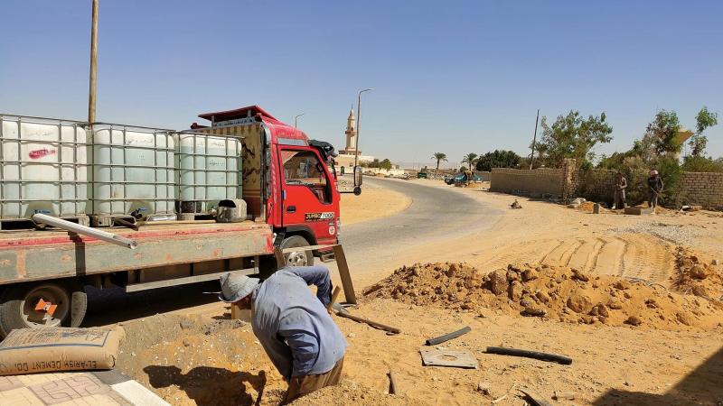 أعمال رفع كفاءة الإنارة