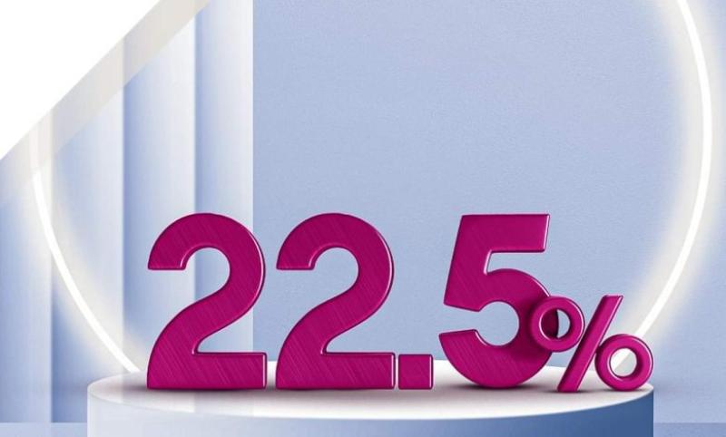 شهادة ادخار جديدة لمدة عام ونصف بفائدة 22.5%