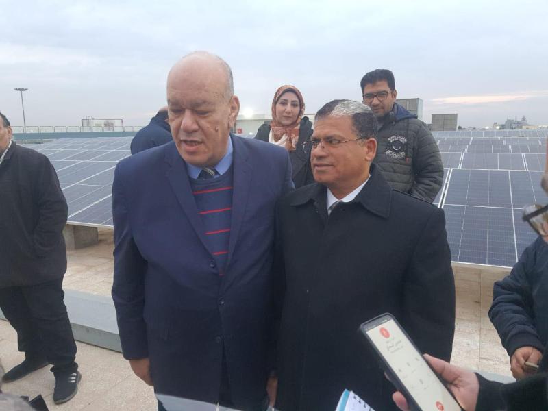 مسئول: 3.5 ملايين جنيه تكلفة إنشاء محطة الطاقة الشمسية بمطار القاهرة