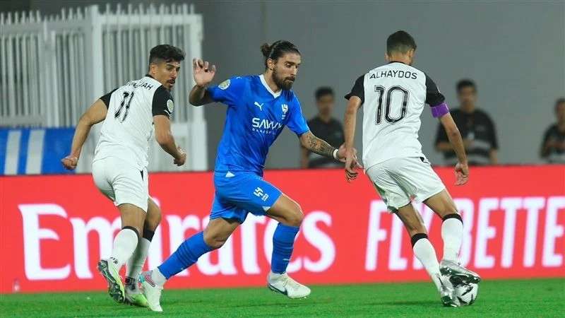 السد القطرى و الهلال السعودي 