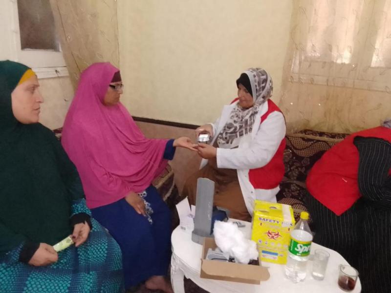 جانب من القافلة 