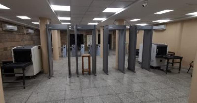 صالة استقبال زائري معبد إدفو بأسوان بعد تطويرها