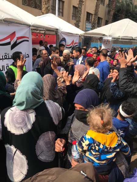 أهالي كرداسه يسطرون ملحمه وطنيه أمام اللجان وصناديق الاقتراع