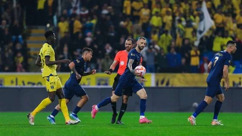 نادي النصر يفوز على التعاون قى منافسات الدوري السعودي للمحترفين