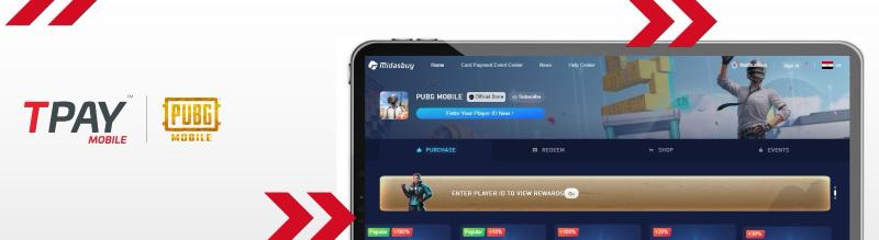 TPAY تمكن خدمة الدفع عبر رقم الهاتف المحمول لـ PUBG MOBILE في مصر