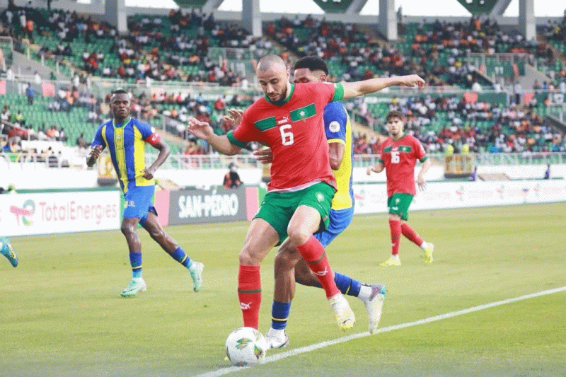 منتخب المغرب يفوز على تنزانيا بثلاثية فى دور المجموعات لكأس أمم أفريقيا