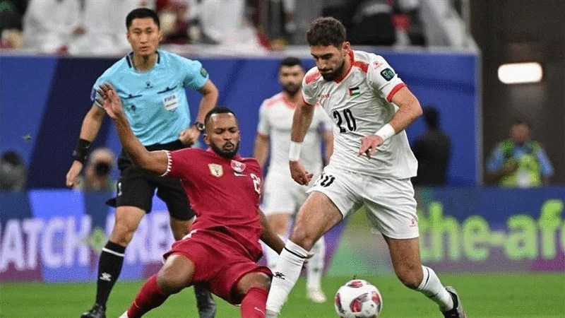 منتخب قطر يتغلب على فلسطين 2-1 في كأس أمم آسيا