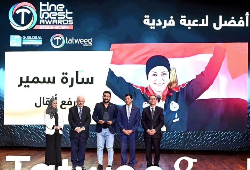 أبطال مصر والعرب يتألقون في حفل تتويج نيوز للأفضل