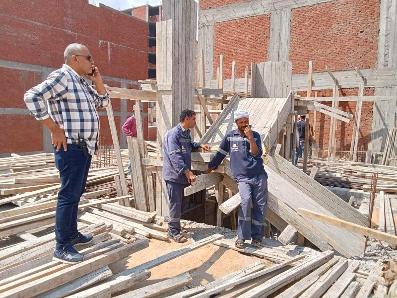 جهود إزالة المباني المخالفة في مدينة دسوق بمحافظة كفر الشيخ