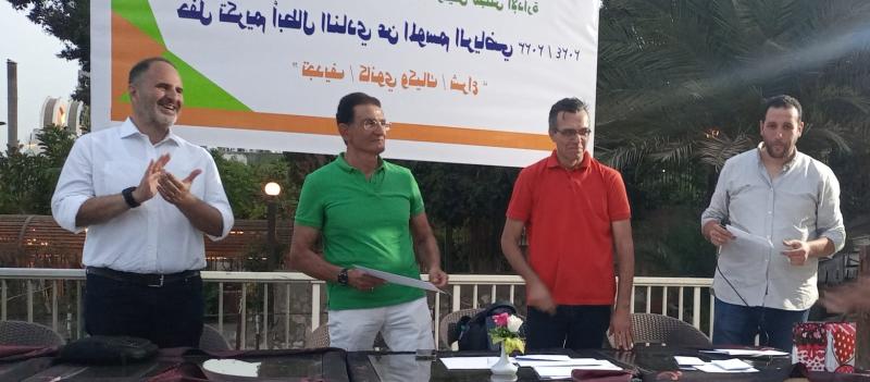 مدحت خليل يكرم أبطال النادي المصري للتجديف الفائزين في بطولة الجمهورية