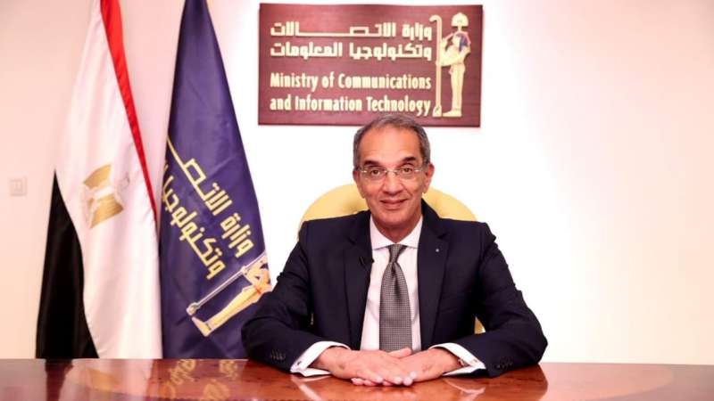 عمرو الفقي الرئيس التنفيذي للشركة المتحدة للخدمات الإعلامية يوجه الشكر لوزير الاتصالات على جهوده بدعم تنمية القطاع
