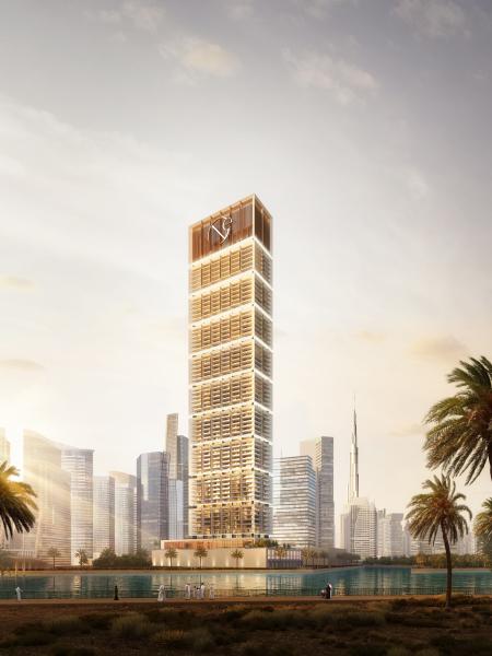 بن غاطي تكشف عن مشروعها الجديد بقيمة 3 مليار درهم اماراتي بالخليج التجاري 