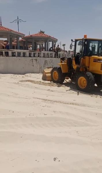 تحسين الخدمات والنظافة في محافظة مطروح خلال موسم الصيف