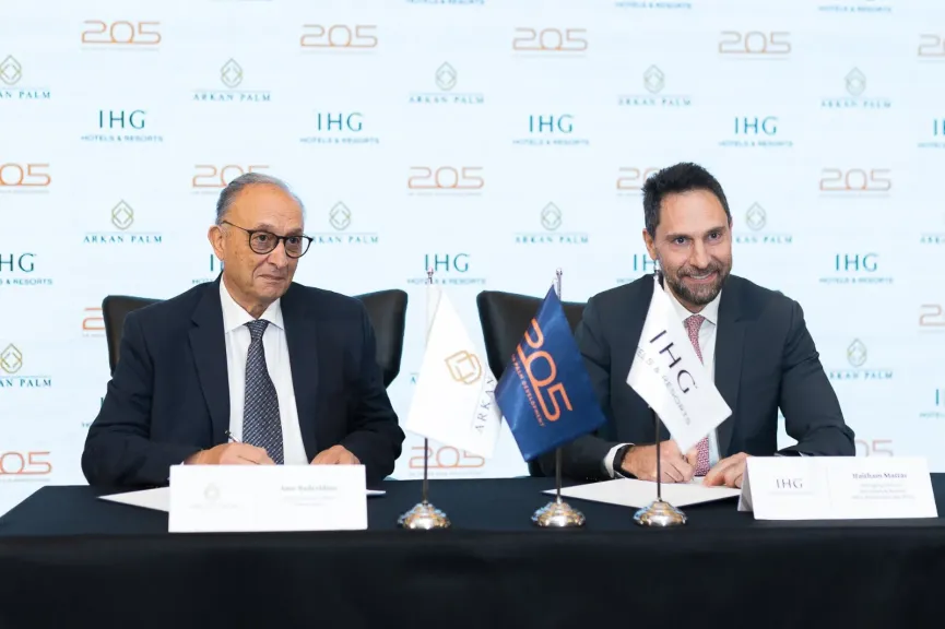 شراكة بين أركان بالم وفنادق ومنتجعات ”IHG” لإنشاء أول فندق ”هوليداي إن إكسبريس” في مصر