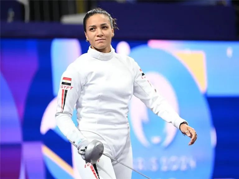 ناردين إيهاب تودع الأولمبياد بعد خسارة مبكرة في سلاح المبارزة