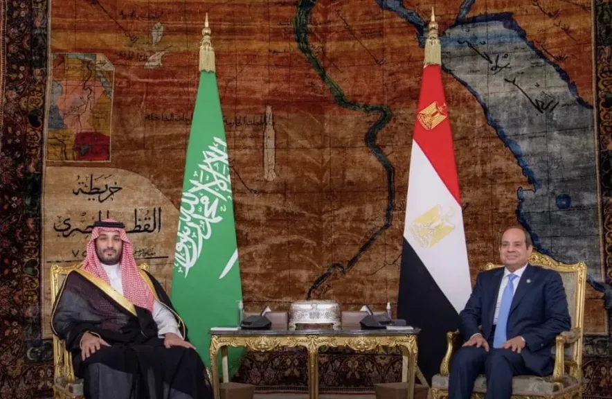 الرئيس السيسي و «ولي العهد السعوي» يشهدان توقيع اتفاقية تشجيع وحماية الاستثمارات المتبادلة