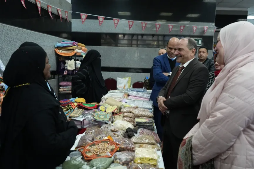 معرض «التراث المصري والحرف اليدوية» يختتم أعماله اليوم.. بوزارة المالية