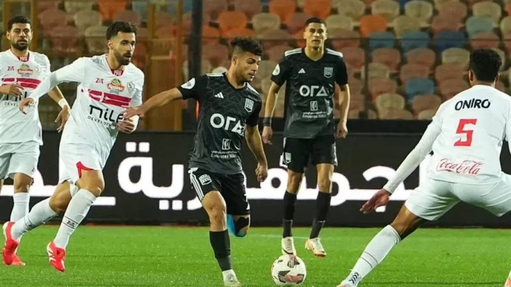 تعادل نادي الزمالك و زد في الدوري المصري الممتاز