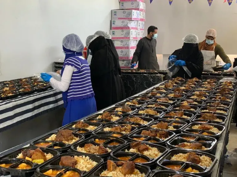 مطبخ رمضان بقرى حياة كريمة