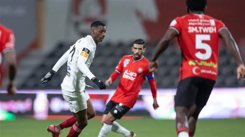 تعادل فريقي الاتفاق و الرائد في الدوري السعودي للمحترفين