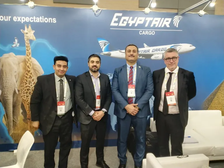 مصر للطيران للشحن الجوي تشارك بمعرض «Air Cargo Africa 2025»