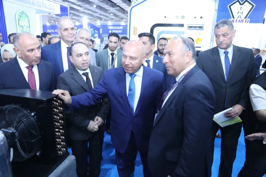 الوزير يفتتح المعرض والمؤتمر الدولي التاسع للتبريد والتكييف وتدفئة الهواء والعزل الحراري والطاقة