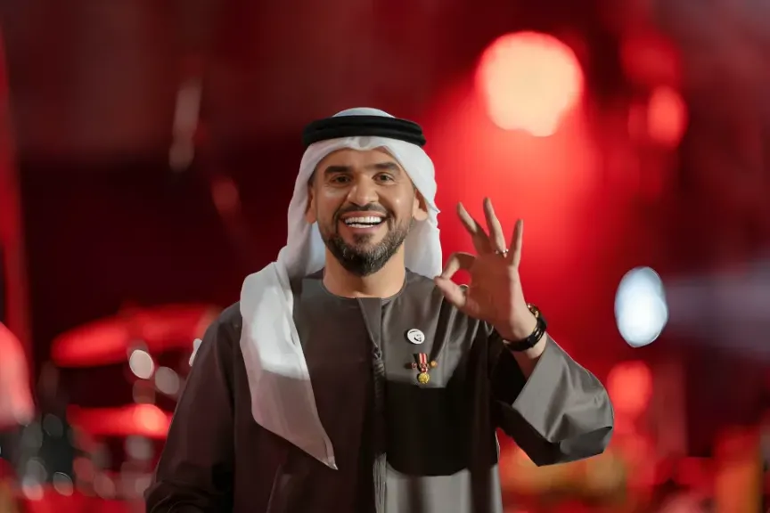حسين الجسمي يستقبل مولوده الأول.. ويختار له اسم ”زايد”