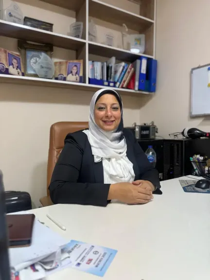 دعاء عبد الهادي : ٤٥٠ شركة حكومية و اجنبية و خاصة تشارك بالمعرض و نستهدف ٣٥ ألف زائر متخصص