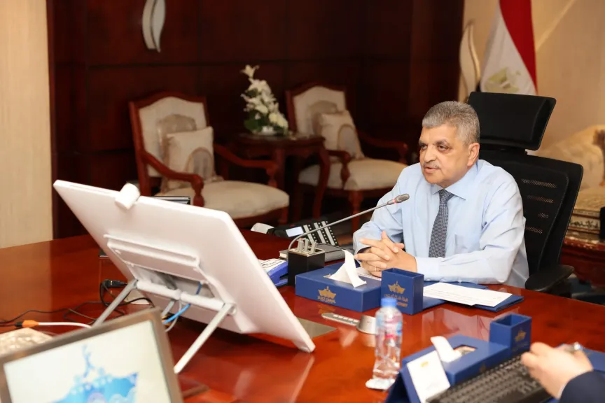 ”ربيع ” يلتقي وفد مجموعة ميرسك العالمية لبحث سبل التعاون المشترك
