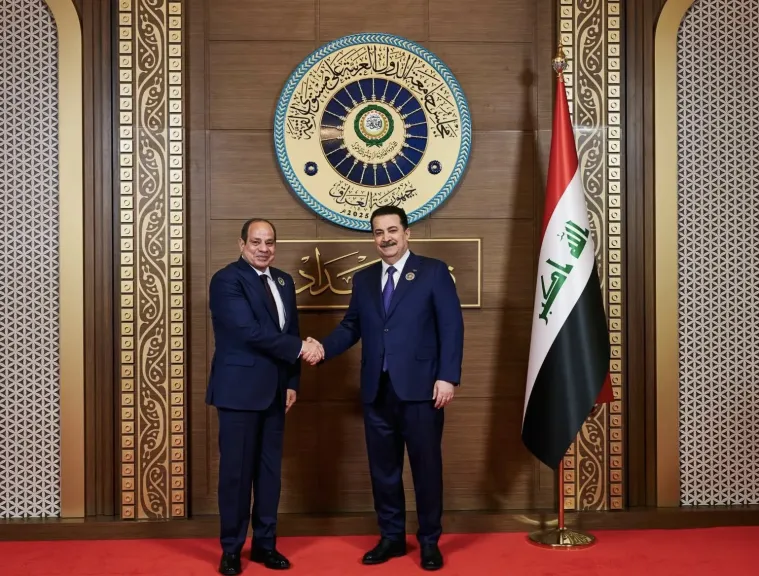الرئيس السيسي يطلق من بغداد شراكة اقتصادية شاملة مع العراق في البنية التحتية والطاقة