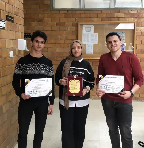 فريق كلية الذكاء الاصطناعي جامعة كفر الشيخ يفوز بالمركز الأول في مسابقة الابتكارات الذكية البيئية