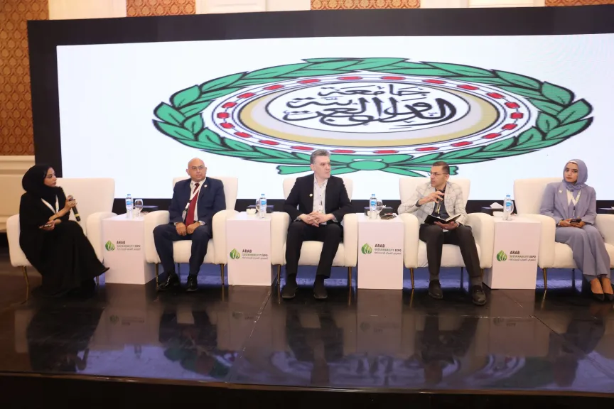 انطلاق أعمال المعرض العربي للاستدامة بمشاركة عربية واسعه