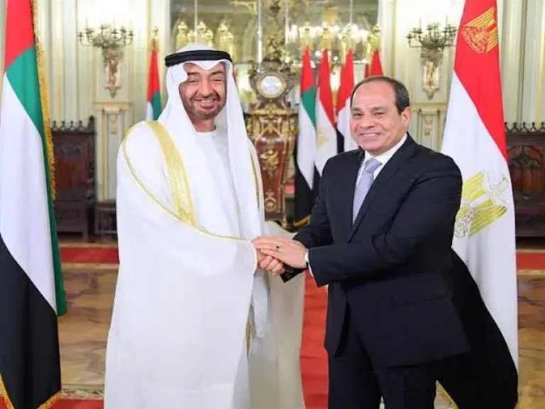 الرئيس السيسي- الشيخ محمد بن زايد