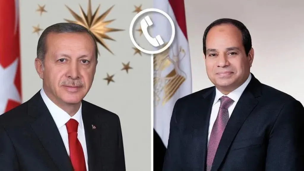 الرئيسان السيسي وأردوغان يتفقان على استمرار التنسيق لمواجهة التحديات الإقليمية